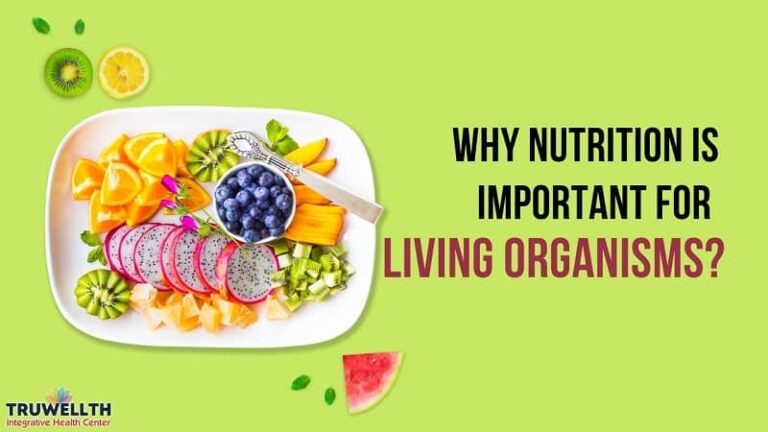 Why Nutrition Is Important For Living Organisms Truwellth